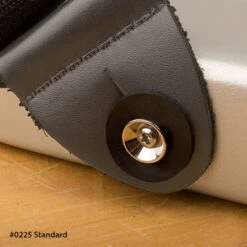 Strap Stoppers - 4 Pack - StewMac 10 Strap Stoppers - 4 Pack - StewMac -Fine Musical Instruments 0224 3 installed on silver 440