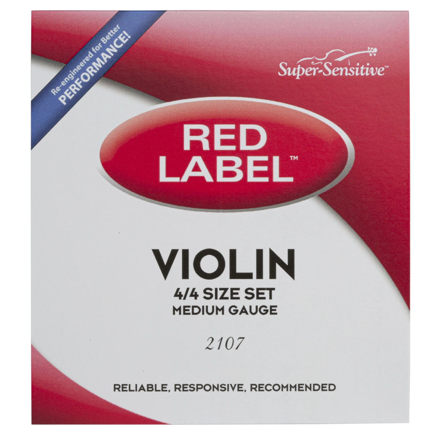 Red Label Super-Sensitive Violin Strings - StewMac 3 Red Label Super-Sensitive Violin Strings - StewMac