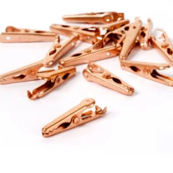 Alligator Clip Heat Sinks - 10 Pack - StewMac -Fine Musical Instruments 0532 cu 3 3000