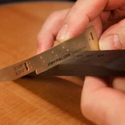 Acoustic Guitar Bridge Template - StewMac -Fine Musical Instruments 0672 3 inuse 2400px