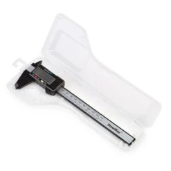 Featherweight Digital Caliper - StewMac -Fine Musical Instruments 10447 6 in case on white 3000