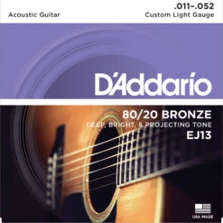 D'Addario 80/20 Bronze Wound Acoustic Guitar Strings - StewMac -Fine Musical Instruments 10503 4 1800