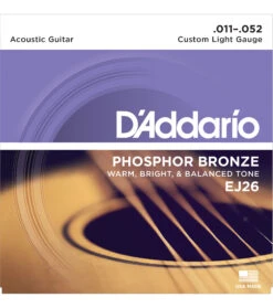 D'Addario Phosphor Bronze Wound Acoustic Guitar Strings - StewMac -Fine Musical Instruments 10508 6 1800