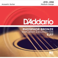D'Addario Phosphor Bronze Wound Acoustic Guitar Strings, 25-pack - StewMac -Fine Musical Instruments 10523 3 3000