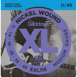 D'Addario XL Nickel Wound Electric Guitar Strings - StewMac -Fine Musical Instruments 10557 2 1800
