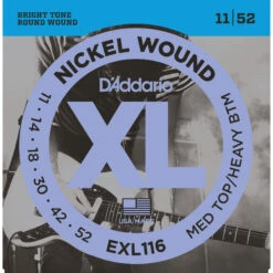 D'Addario XL Nickel Wound Electric Guitar Strings - StewMac -Fine Musical Instruments 10557 3 1800