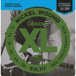 D'Addario XL Nickel Wound Electric Guitar Strings - StewMac -Fine Musical Instruments 10557 4 1800