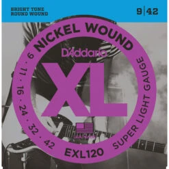 D'Addario XL Nickel Wound Electric Guitar Strings - StewMac -Fine Musical Instruments 10557 5 1800