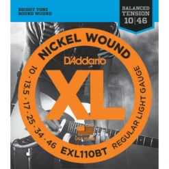D'Addario XL Balanced Tension Nickel Wound Electric Guitar Strings - StewMac