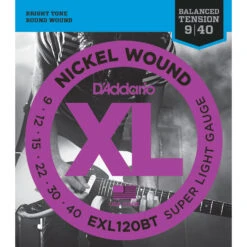 D'Addario XL Balanced Tension Nickel Wound Electric Guitar Strings - StewMac -Fine Musical Instruments 10570 3 1500