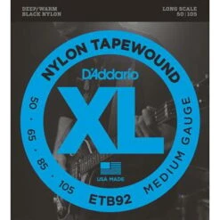 D'Addario Nylon Tapewound Bass Strings - StewMac