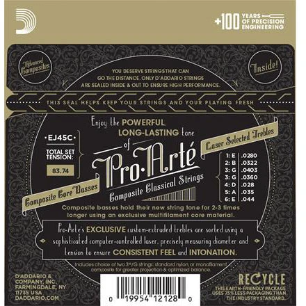 D'Addario Pro Arte Composite Classical Guitar Strings - StewMac 4 D'Addario Pro Arte Composite Classical Guitar Strings - StewMac - Image 2