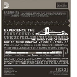 D'Addario XL Half Round Electric Guitar Strings - StewMac -Fine Musical Instruments 10877 2 440