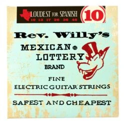 Dunlop Reverend Willy's Electric Guitar Strings - StewMac -Fine Musical Instruments 1346 4 2000