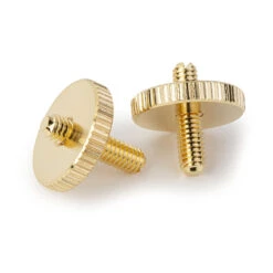 Aluminum Archtop Bridge Post And Thumbwheel Set - StewMac -Fine Musical Instruments 13960 2 3000 fix