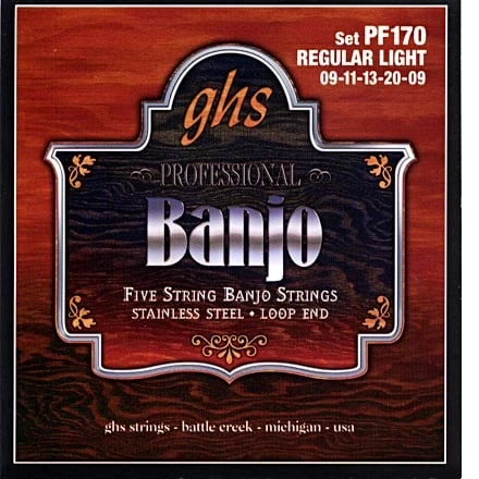 GHS Banjo Strings - StewMac 3 GHS Banjo Strings - StewMac