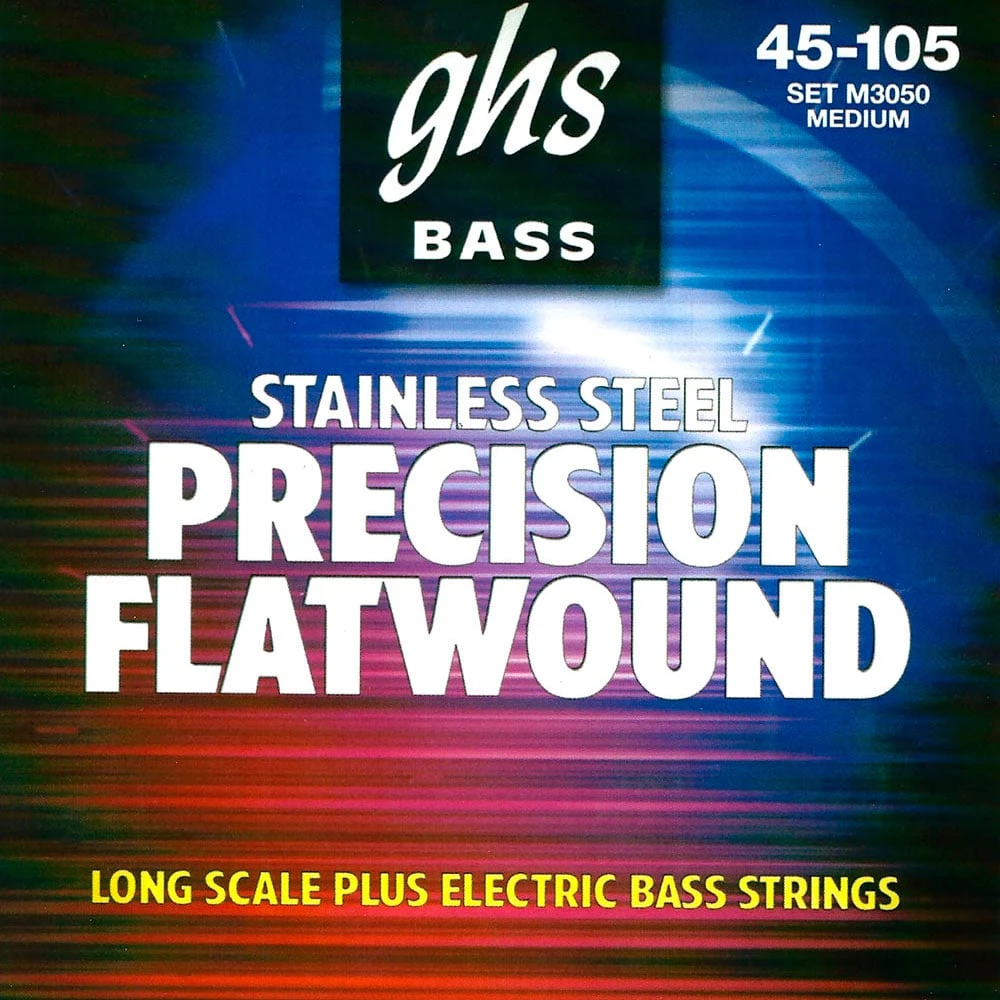 GHS 4-String Bass Precision Flatwound Strings - StewMac 3 GHS 4-String Bass Precision Flatwound Strings - StewMac