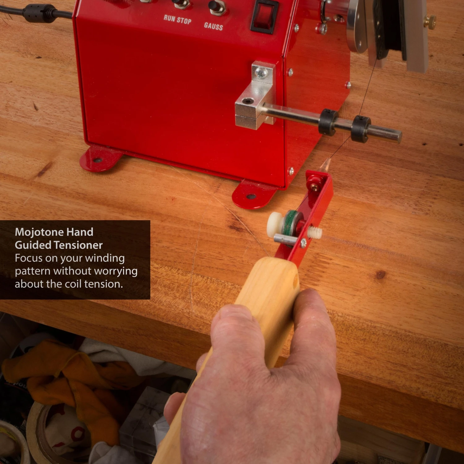 Mojotone Hand Guided Tensioner - StewMac 4 Mojotone Hand Guided Tensioner - StewMac - Image 2