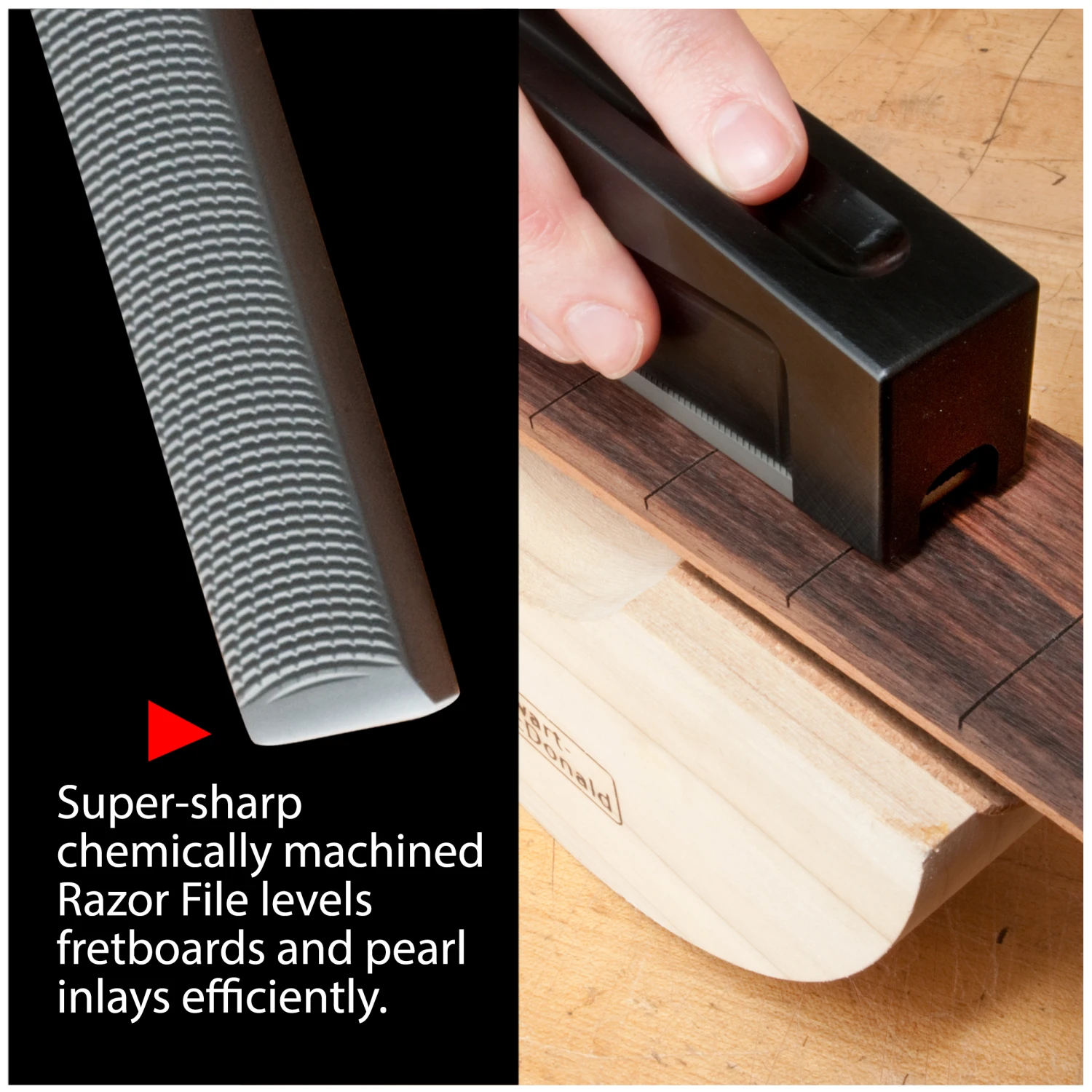 Snapfile Leveling System - StewMac 7 Snapfile Leveling System - StewMac - Image 5