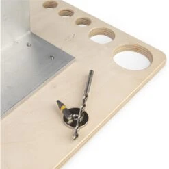 Guitar Vise Tool Table - StewMac -Fine Musical Instruments 2315 420vice20tool20holder20underside20view203000