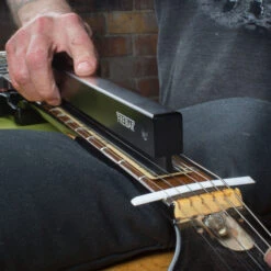 Fret Level + Dress Deluxe Tool Set - StewMac 12 Fret Level + Dress Deluxe Tool Set - StewMac -Fine Musical Instruments 2656 5 fretbar inuse 3000