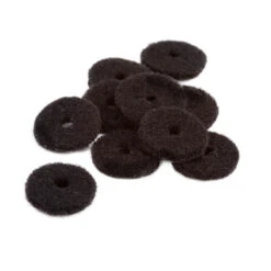 Strap Button Felt Washers - 10 Pack - StewMac -Fine Musical Instruments 4018 3 3000