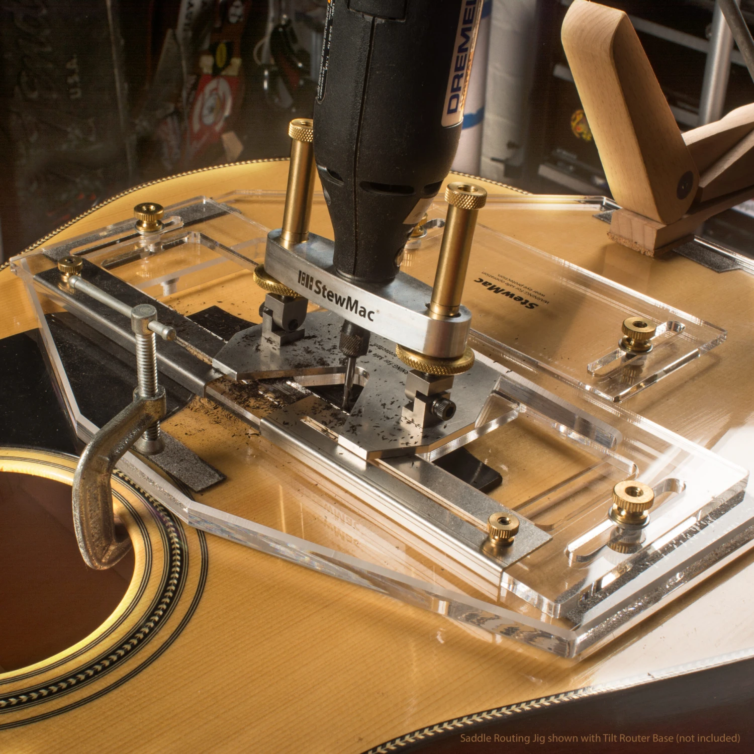 Saddle Routing Jig - StewMac 5 Saddle Routing Jig - StewMac - Image 3