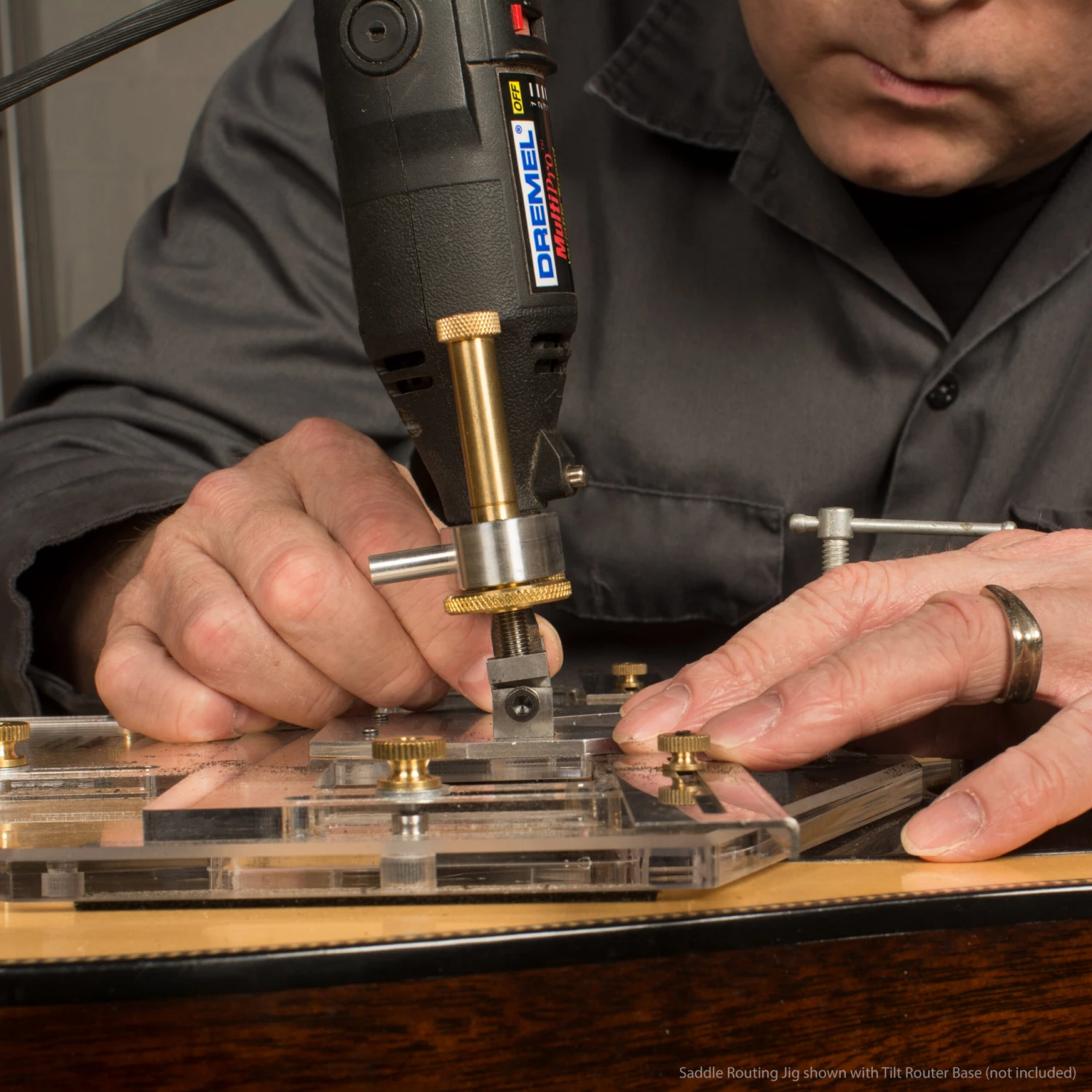 Saddle Routing Jig - StewMac 6 Saddle Routing Jig - StewMac - Image 4