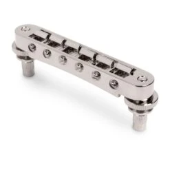Nashville Tune-o-matic Bridge - StewMac -Fine Musical Instruments 4502 3 n nickel on white 2300px