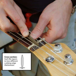 Double-edge Nut Files - StewMac -Fine Musical Instruments 4541 3 nutfiling 2700
