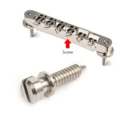 Saddle Screws For Original ABR-1 Tune-o-matic Bridge - StewMac 9 Saddle Screws For Original ABR-1 Tune-o-matic Bridge - StewMac -Fine Musical Instruments 4620 4 location