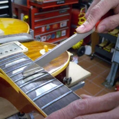 Round Nose Diamond Fret File - StewMac -Fine Musical Instruments 5182 3 20inuse processed 2500