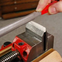 Nut + Saddle Making Tool Set - StewMac -Fine Musical Instruments 5350 3 inuse20red20from20nut20article203000