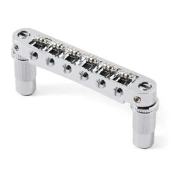 TonePros TPFR Tune-o-matic Bridge With Roller Saddles - StewMac
