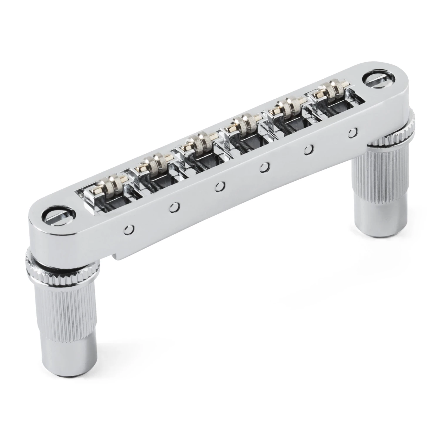 TonePros TPFR Tune-o-matic Bridge With Roller Saddles - StewMac 4 TonePros TPFR Tune-o-matic Bridge With Roller Saddles - StewMac - Image 2