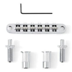 TonePros TPFR Tune-o-matic Bridge With Roller Saddles - StewMac 10 TonePros TPFR Tune-o-matic Bridge With Roller Saddles - StewMac -Fine Musical Instruments 5531 3 3000