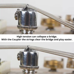 Coupler Tailpiece Locking System - StewMac -Fine Musical Instruments 6053 3 comparison 3000