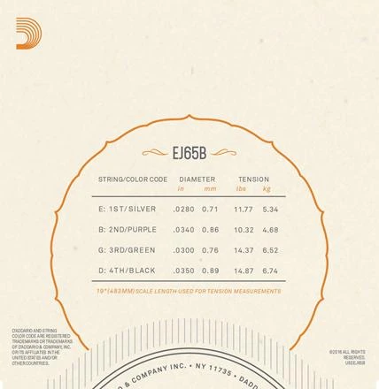 D'Addario Clear Nylon Ukulele Strings - StewMac 5 D'Addario Clear Nylon Ukulele Strings - StewMac - Image 3