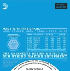 D'Addario EXP XL Nickel Wound Electric Guitar Strings - StewMac -Fine Musical Instruments daddario exp xl nickel wound electric guitar strings 52221