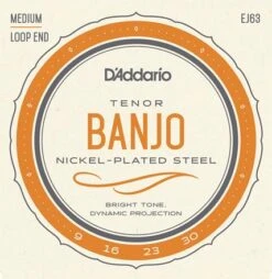 D'Addario Nickel Plated Tenor Banjo Strings - StewMac