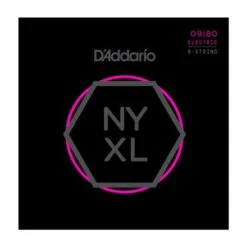 D'Addario NYXL Nickel Wound 8-String Electric Guitar Strings - StewMac
