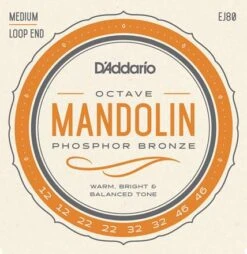 D'Addario Phosphor Bronze Octave Mandolin Strings - StewMac