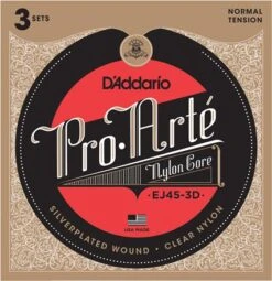 D'Addario Pro Arte Classical Guitar Strings 3 Pack - StewMac